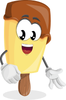 Sweet Ice Cream Cartoon Vector Character AKA Creamsy